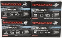 20 Rounds Of Winchester 12 Ga Rifled Slug