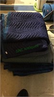 Mover blankets, lot of four professional mover