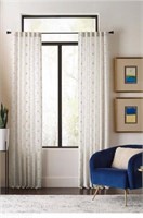 Origin 21 Curtain Light Filtering Nova in Navy