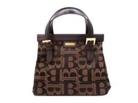 Burberry Brown Two Tone Hand Bag