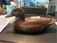 Cast Wood Duck Decoy