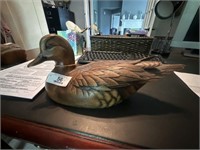 Jules A. Bouillet Cast Duck Decoy