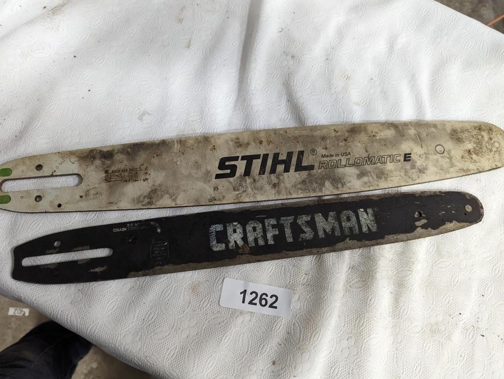 Craftsman & Stihl Chainsaw Bars