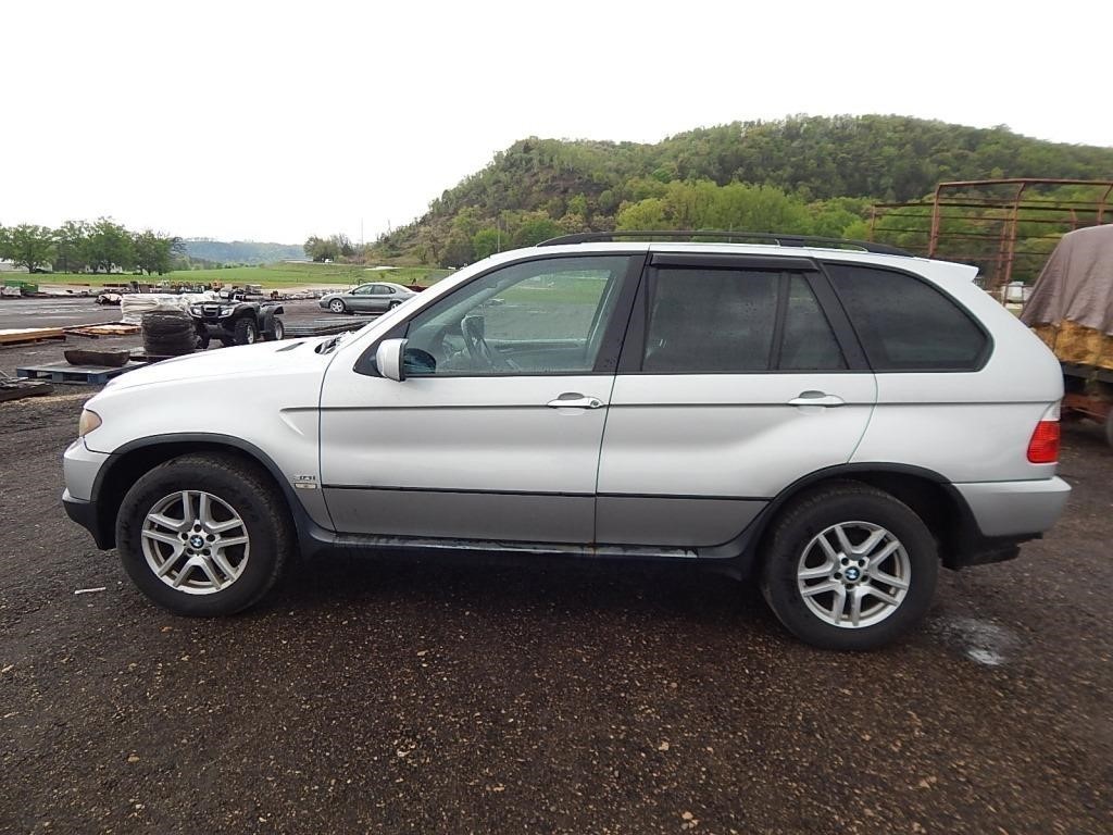 2006 BMW X5; seller drove it the site; odometer re