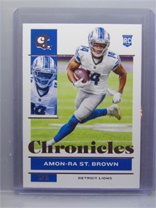 Amon-Ra St Brown 2021 Chronicles Rookie