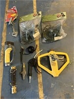 Assorted Outdoor Lot Sprinklers, Trap and More