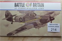 Battle of Britain $5 Commerative Coin