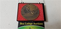 Limited Edition 1993 Brass John Deere Holiday