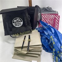 Boeing wrist watches, tote bags, storage cubes