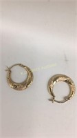 10KT Gold Hoop Earrings  (1.4 gr)