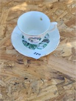 Vintage Turner Falls Teacup and saucer