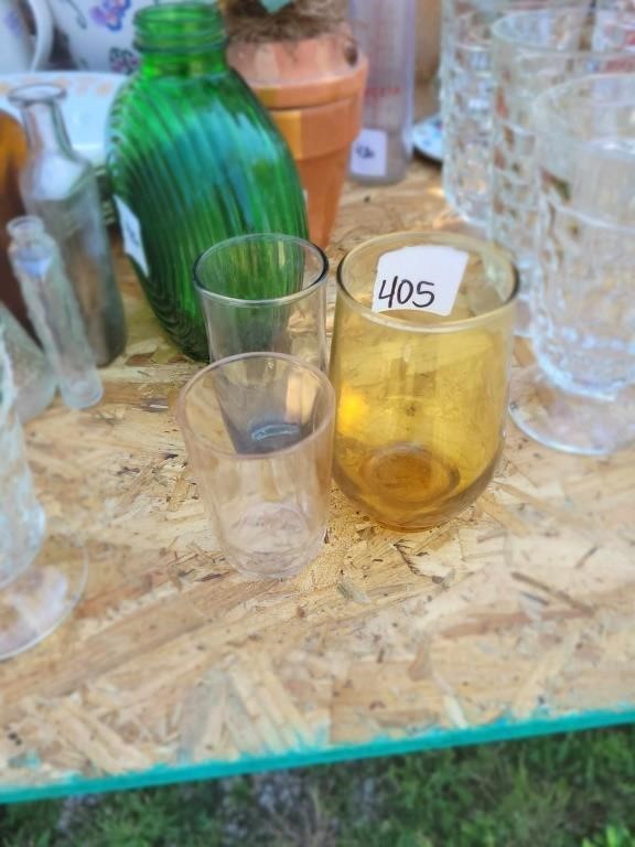 Misc Glassware Lot