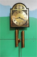 West German wall weight clock