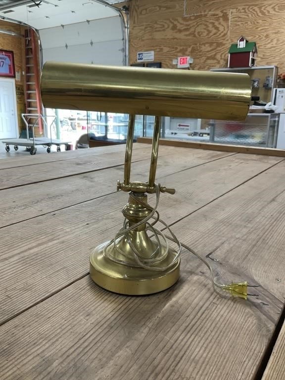 Brass Desk Lamp