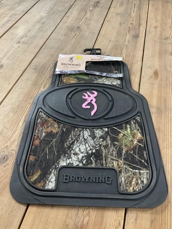 Pair of New Browning Floor Mats