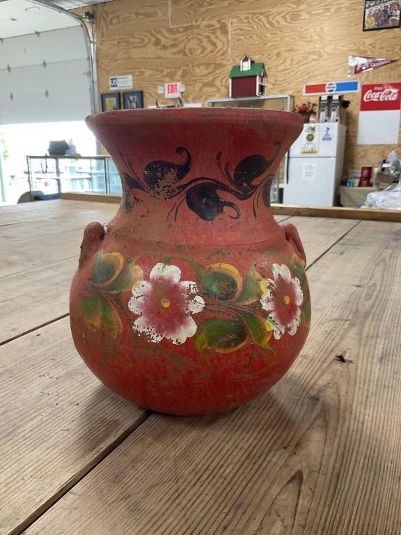 Large Mexican Flower Pot PU ONLY