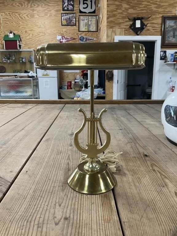 Brass Desk Lamp