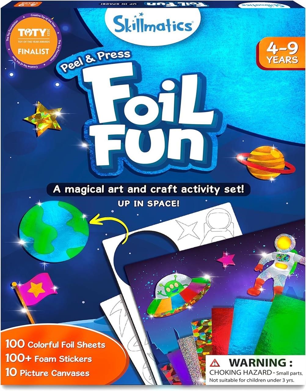Skillmatics Art & Craft Activity - Foil Fun Space