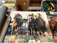 4  autographed 16 x 20 Kentucky Derby pictures