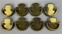 (8) Keeler Brass Co, Ring Handle Drawer pulls,