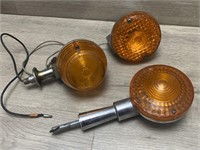 (3) Motorcycle Turn Signals 60s-70s