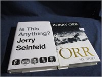 Booby Orr and seinfeld books