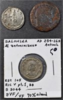 (3) MISC ANCIENT COINS