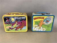 Scooby Doo and Heathcliff Metal Lunchboxes