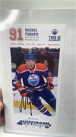 Edmonton Oilers Autographed Session Card lot of 3