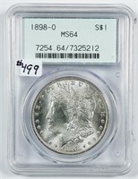 1898-O  Morgan Dollar   PCGS MS-64