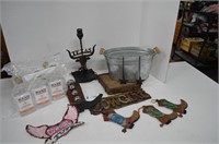 Western Themed Lamp, Ornaments, Sign & More