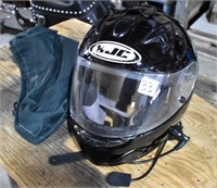 Motorcycle Helmet (LG) with microphone, Loc: *ST