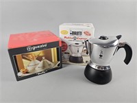 Vintage Guzzini "Dolly" & Bialetti Mukka Express