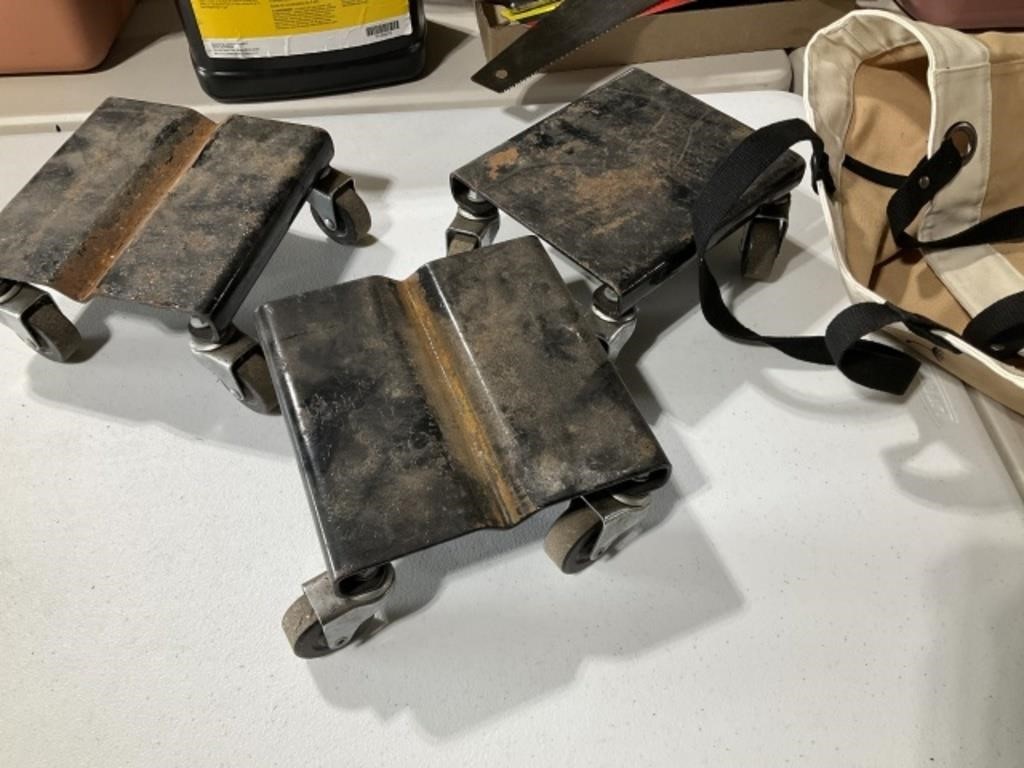 3 Pc Snowmobile Dollies