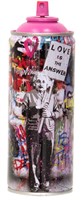 Mr. Brainwash- SPRAY CAN "LOVE IS THE ANSWER, 2020