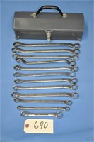 All SK SAE box end wrenches