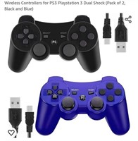 MSRP $26 2 Pack Wireless PS3 Controllers