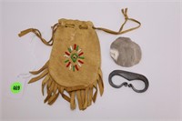 NATIVE AMERICAN ARTIFACTS - FIRE STARTER W/