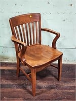 1940's Wooden Office Chair