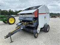 New Idea 486 Round Baler with Monitor + Row 2