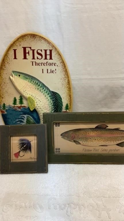 Fish wall art