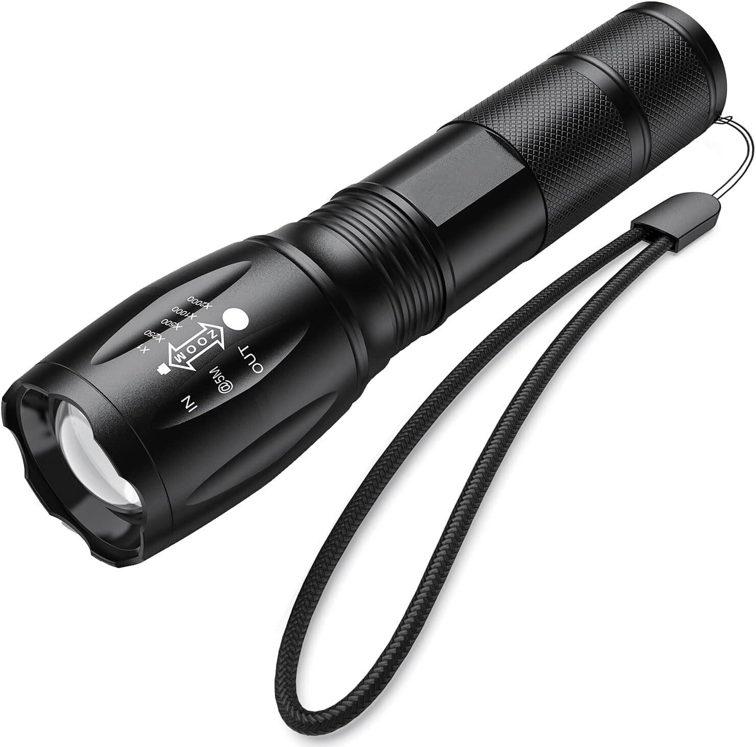 AMUOC LED Tactical Flashlight S1000