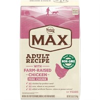 W460  Nutro Max Adult Mini Chunk Dog Food 25 Lb.