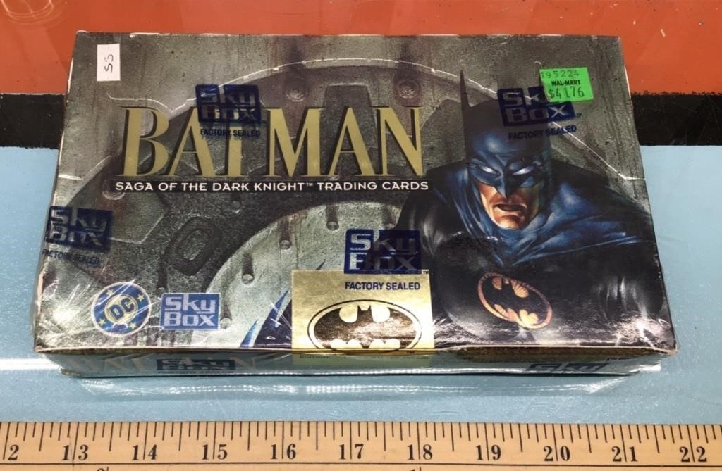 Batman Dark Knight trading cards - sealed box