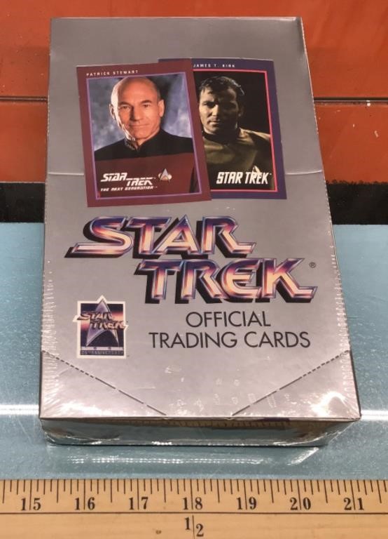 Star Trek trading cards - sealed box