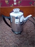 GE Electric Coffee Percolator Pot