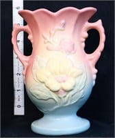 Vintage Hull 6in 2 handle vase