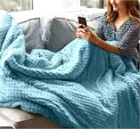 Quility 60x80 15lb Aqua Weighted Blanket