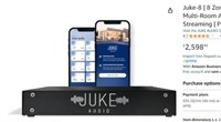 Juke-8 | 16 Channel Audio Amplifier With Wireless
