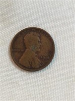 1914 wheat penny